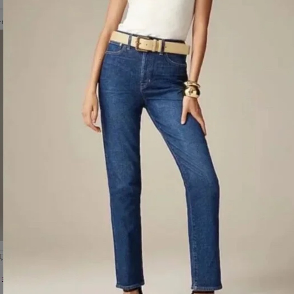 J Crew Vintage Straight Stretch Medium Wash jeans size 26 - Picture 1 of 6